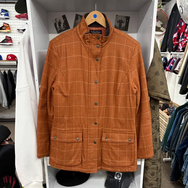 (L) 브룩스브라더스 우먼스 엘보패치 헌팅 울 자켓