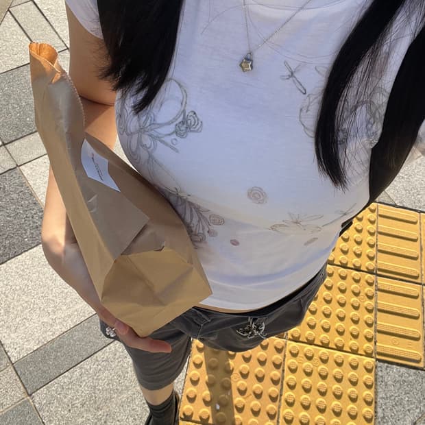 POPOPEORI crop 2 Tee