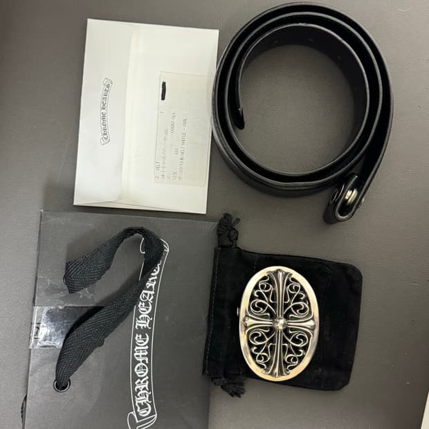 크롬하츠 1.5 클래식오발 벨트 32