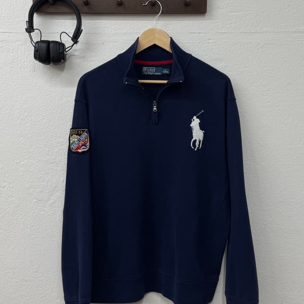 폴로 빅포니 니트 쿼터집업(T50)