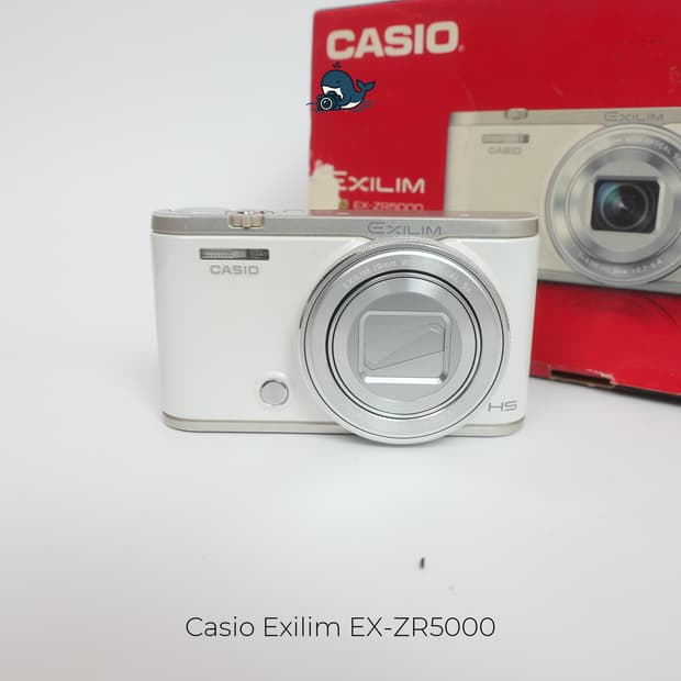 (박스) 카시오 EXILIM EX-ZR5000 화이트