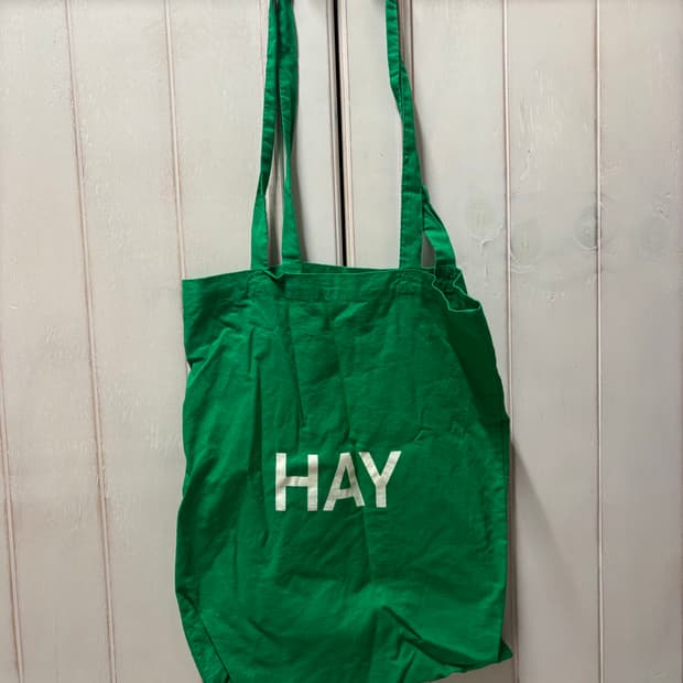 HAY 헤이 녹색 토트백
