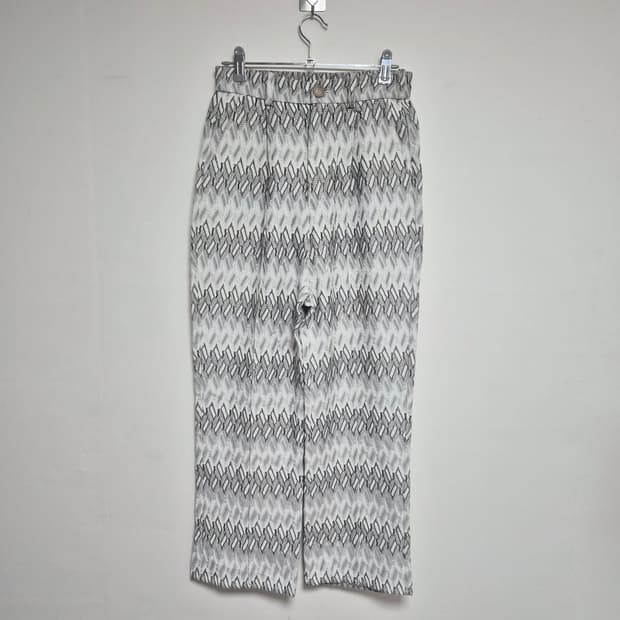 카츠타네Kastane 패턴 와이드 팬츠 1사이즈 P-37