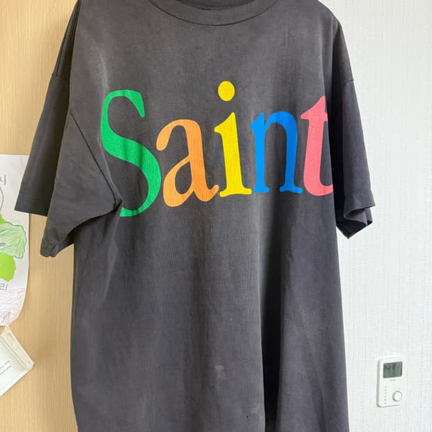 세인트마이클 saint 2회 착용 팝니다.사이즈교환L또는 판매