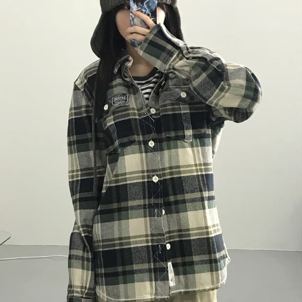 SUPERDRY 체크 셔츠