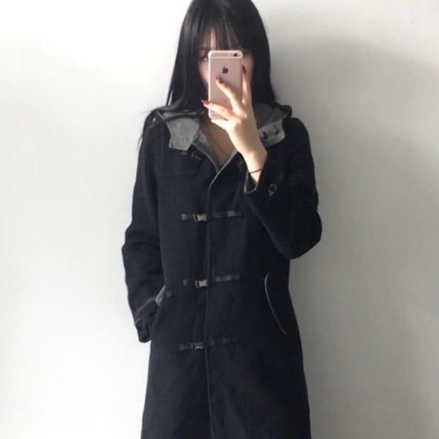 LEE 버클 후드코트