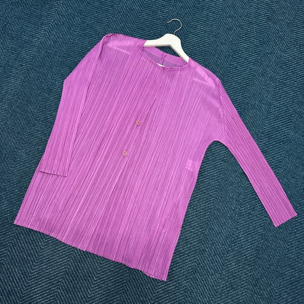 [여성3] 플리츠플리즈 플리츠 셔츠