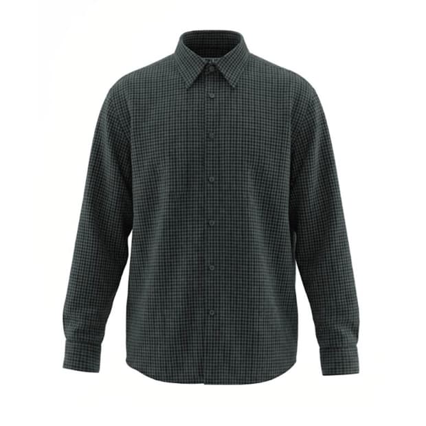 지플리시 / 스틴슨 롤업 셔츠 블랙 / XL