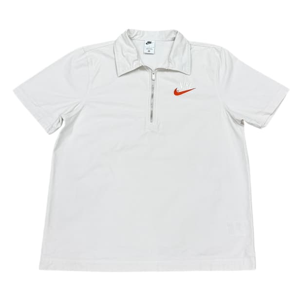 나이키 NSW 트렌드 하프 반집업 오버셔츠 L