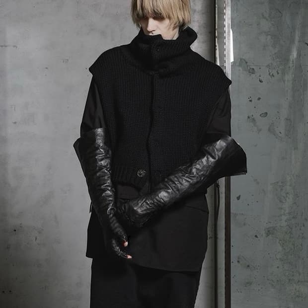 24ss 릭오웬스 런웨이 베이비카프스킨 비치롱 글로브