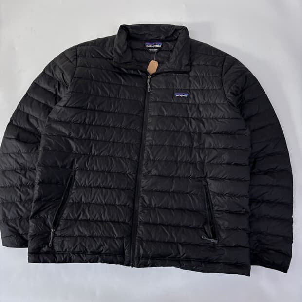파타고니아 블랙 다운 스웨터 경량패딩