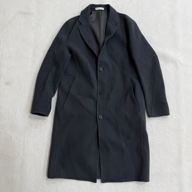 100 리버클래시 차콜 롱 코트 0319T