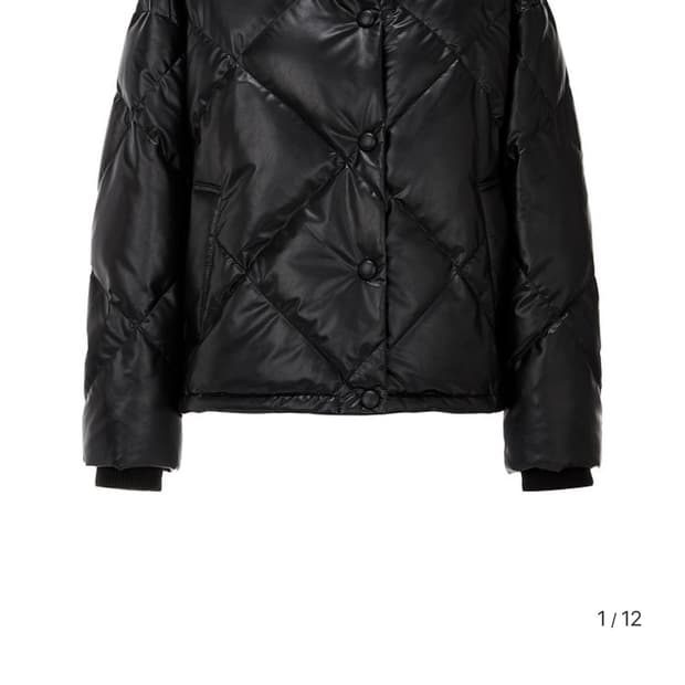 스튜디오 톰보이 가죽패딩 팔아요