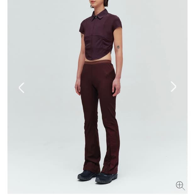 ÉÉ ZIP-UP 1/2 SHIRTS WINE