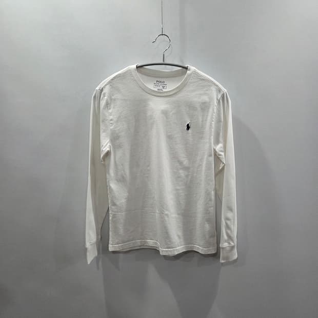 폴로랄프로렌 키즈 롱슬리브 화이트 M/10/12