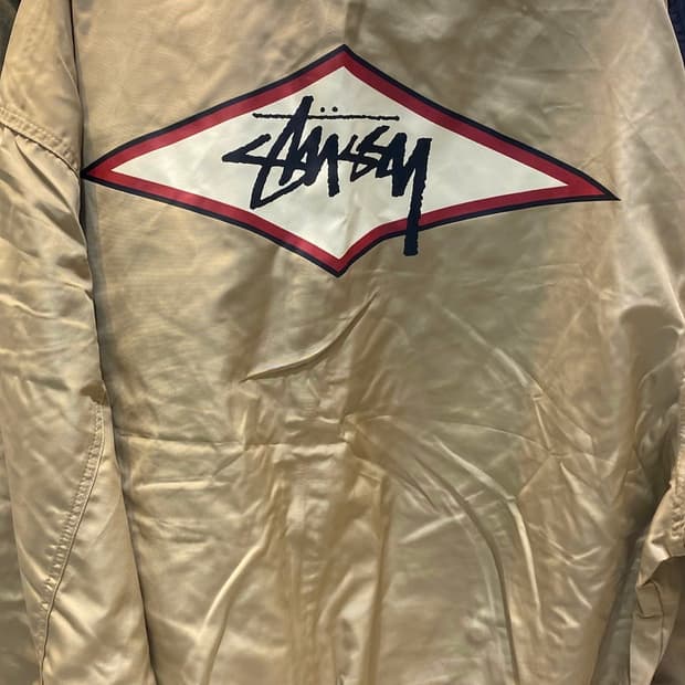 스투시 서프 팀 해링턴 자켓 샌드베이지 XL 새상품