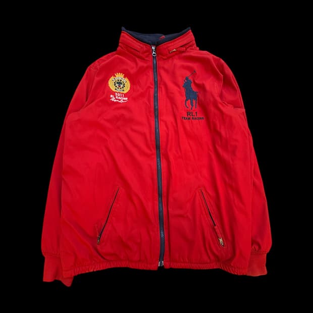 폴로 랄프 로렌 빅포니 히든 후드 바람막이