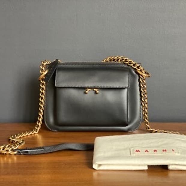 마르니 포켓 투톤 숄더백 marni bandoleer bag
