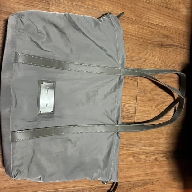 마뗑킴 빅 쇼퍼백 다크그레이