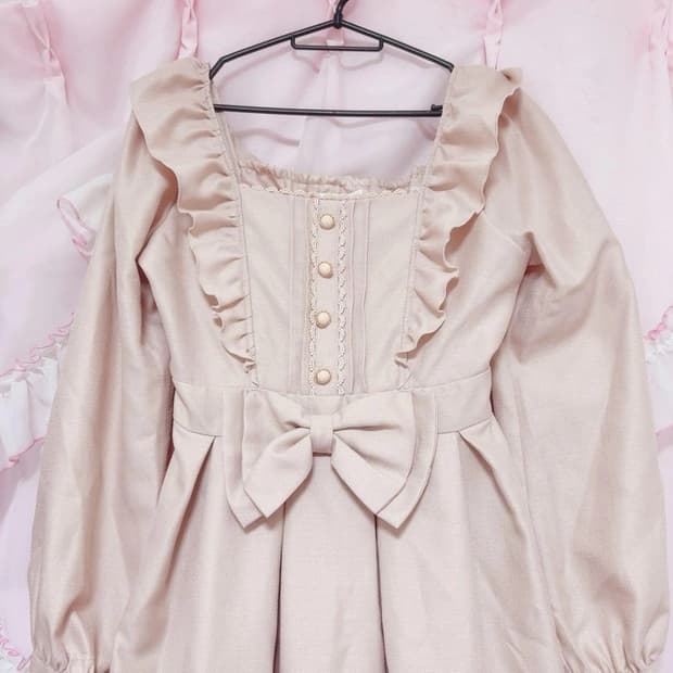 리즈리사 리본 원피스 라떼갸루 히메갸루