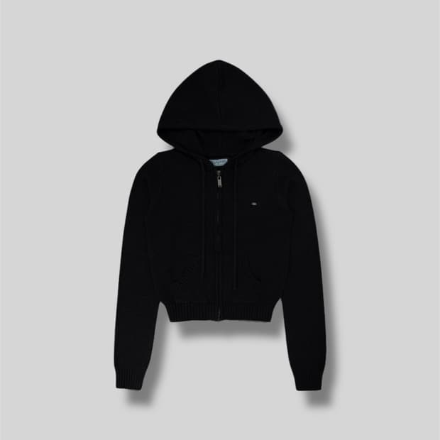 palejade) PJ Cotton Knit Hooded Zip-up 