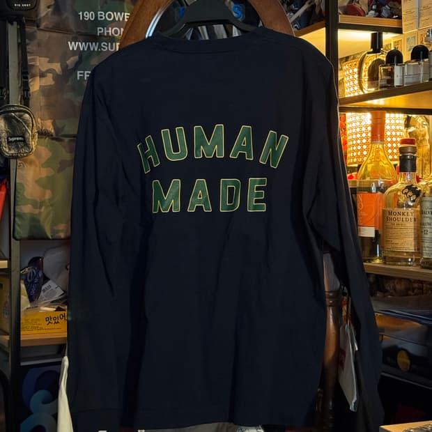 [xl] 휴먼메이드 dry all 롱슬리브 티셔츠