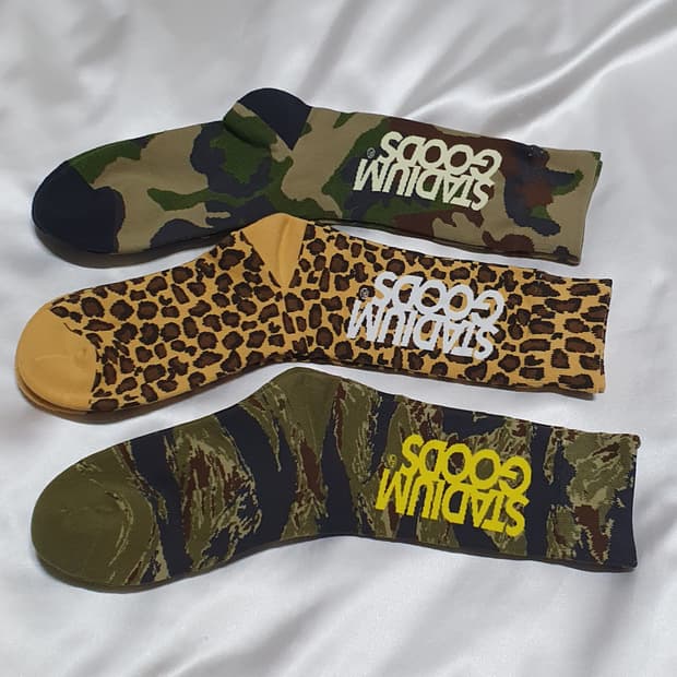 호피 레오파드 카모 Stadium Goods 스타디움 굿즈 양말