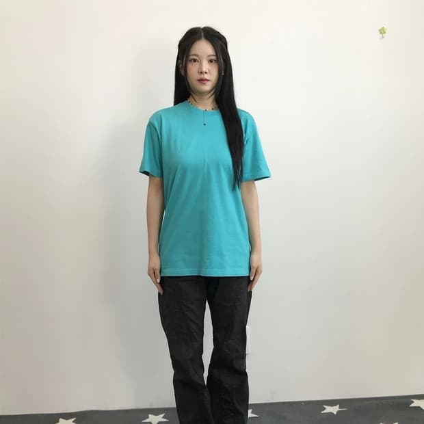 JPN Printstar Mint Basic Tee
