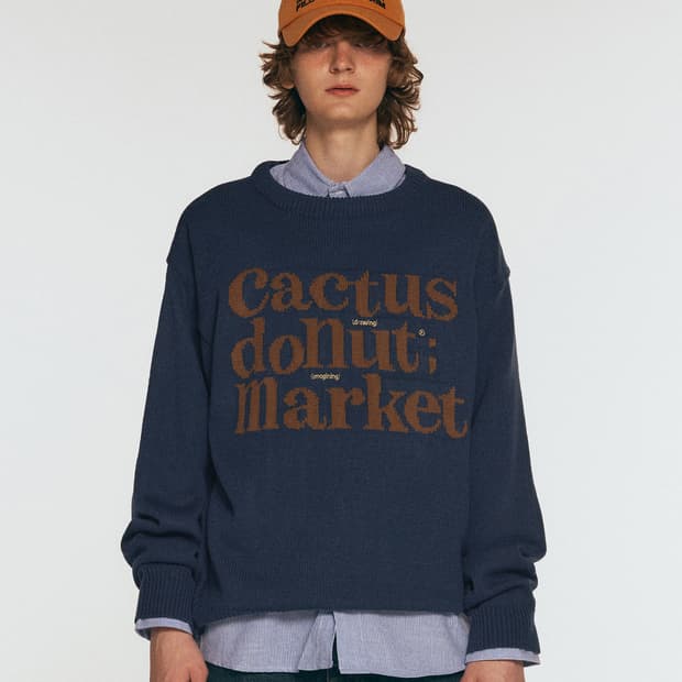 캑터스도넛마켓 니트