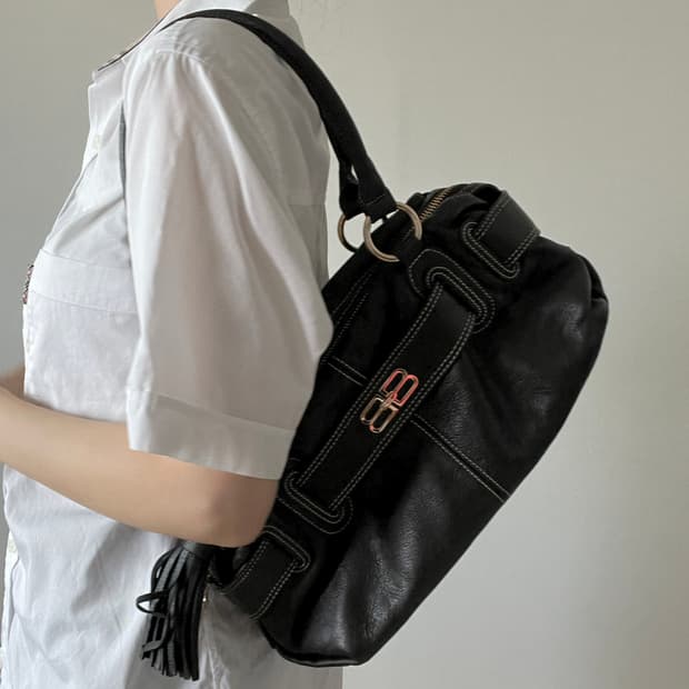 BALENCIAGA 00's Tassel Shoulder Bag (금강)
