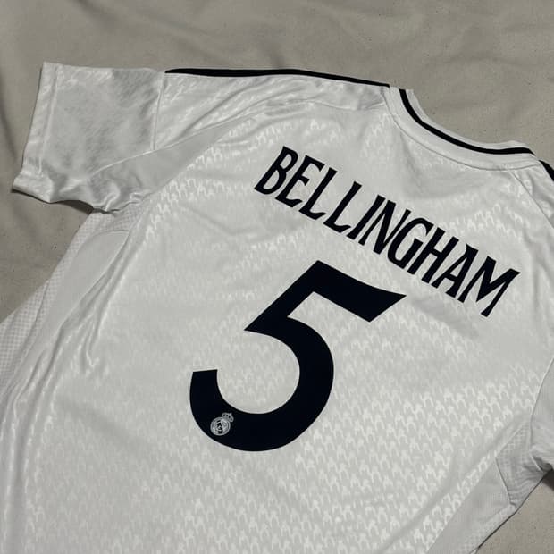 XL 아디다스 레알마드리드 NO.5 벨링엄 유니폼