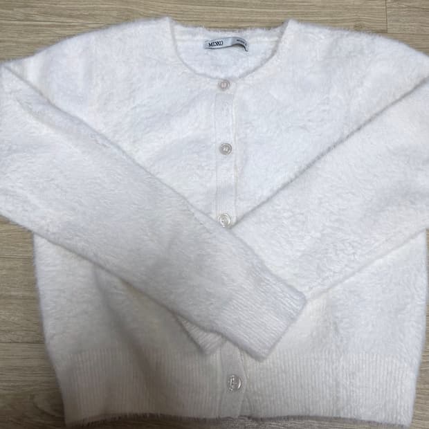 미쏘 앙고라 니트 가디건