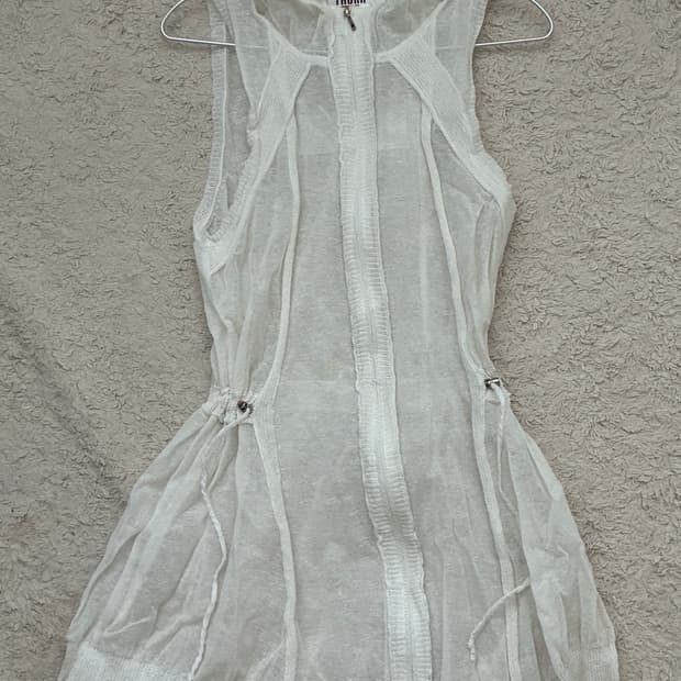 빈티지 조끼원피스