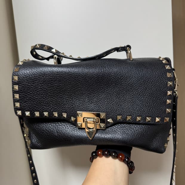 발렌티노 가라바니 락스터드 투웨이 토트백