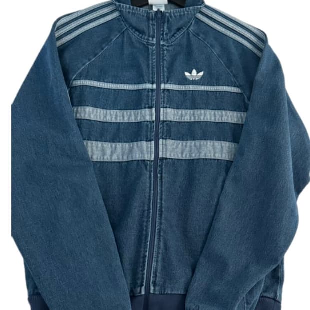 아디다스 데님 삼선 저지(국내미발매)