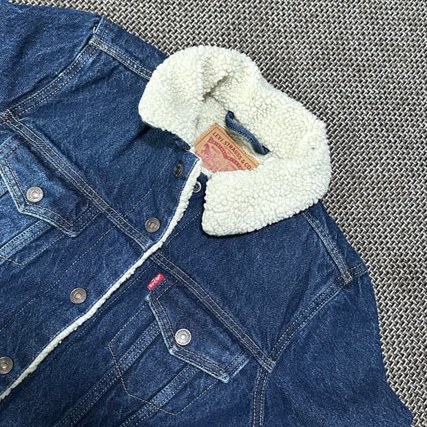 리바이스 양털 쉐르파 자켓