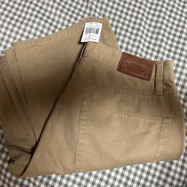 폴로 랄프로렌 카키색 바지 31/30 새제품