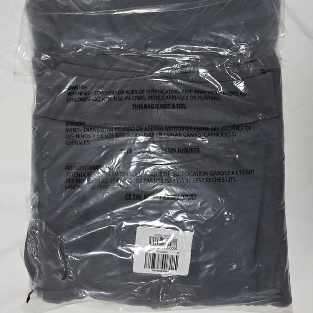 이지 갭 집업 후디 다크그레이 2XL 새 제품
