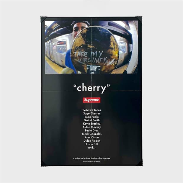 슈프림 “cherry” 포스터 정품 (액자포함) Supreme