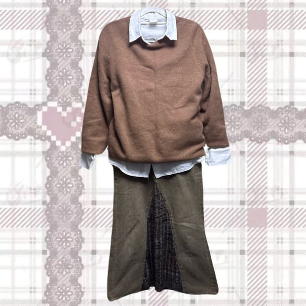 모리걸 긱시크 코디 세트