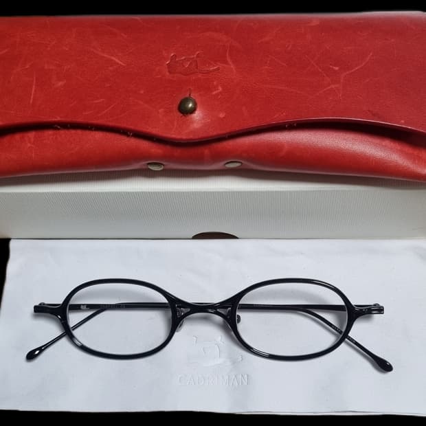 CADRIMAN 캐드리맨 25APR21 블랙 퓨어 티타늄 안경