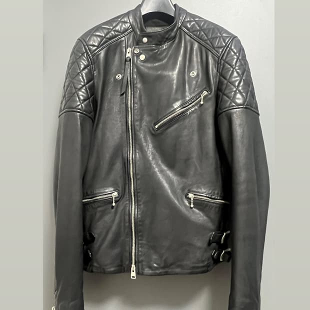 올세인츠 덴바이커 레더 자켓