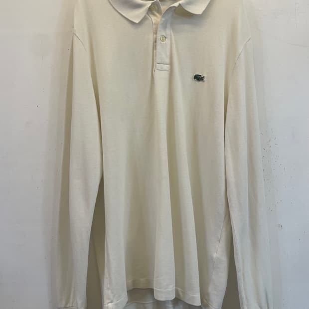 라코스테 긴팔 카라티 면티 면100%