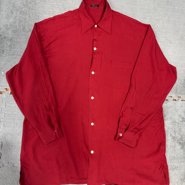 요지야마모토 와이즈포맨 레이온 셔츠