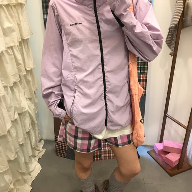 몽벨 연보라 바람막이