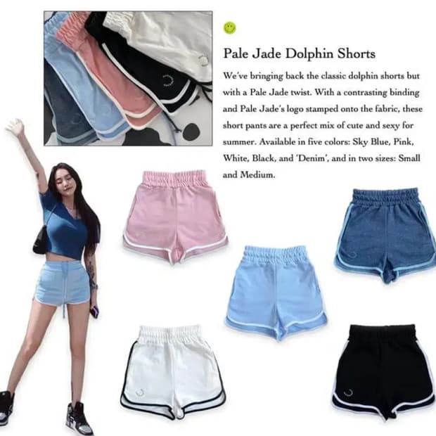 페일제이드 돌핀팬츠 블랙 s