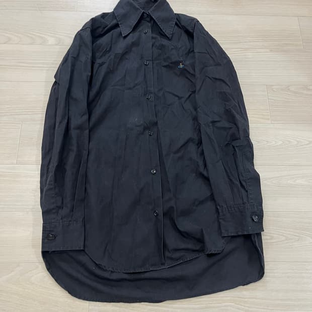 8 비비안 웨스트우드 골드 라벨 오브 로고 블랙 셔츠