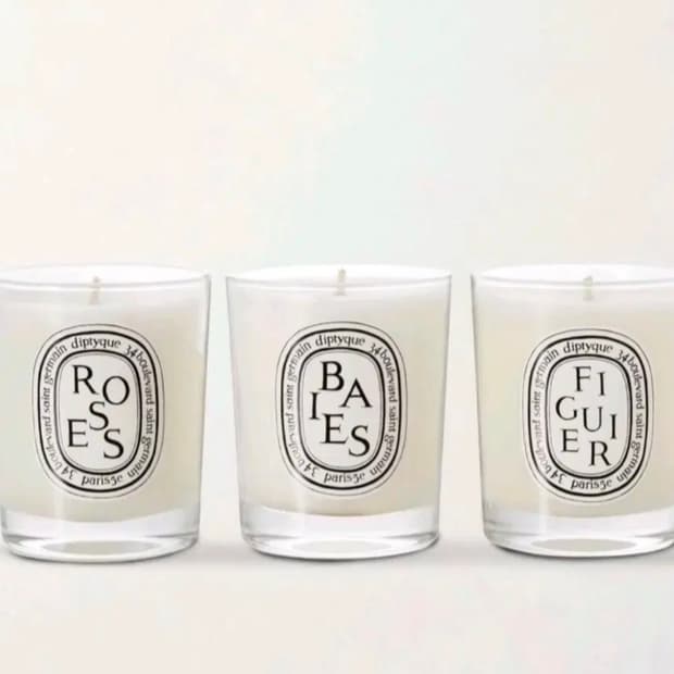 국문택 딥티크 캔들 3종 세트 ( 로즈 휘기에 베이 향초 인테리어 디퓨저