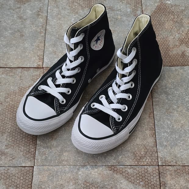(220)컨버스 척테일러 올스타 하이 검흰 