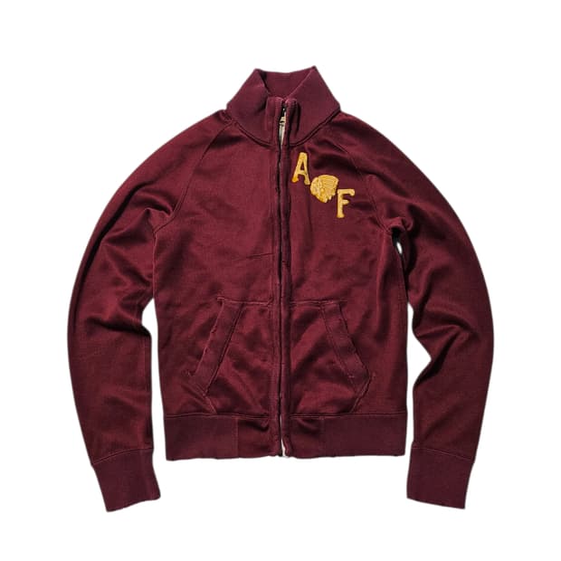 아베크롬비 져지 트랙탑 대장급 자주 버건디 S